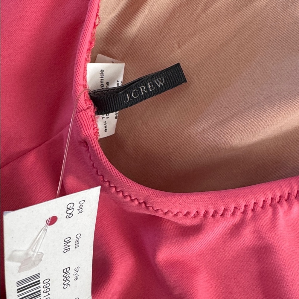 NWT J Crew Women's 1989 scoopback one-piece swimsuit Size 6 - Picture 7 of 8
